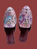 Picture of Beautiful Velvet Ladies Regular Wear Chappals for Indoor and Outdoor Use - High Quality